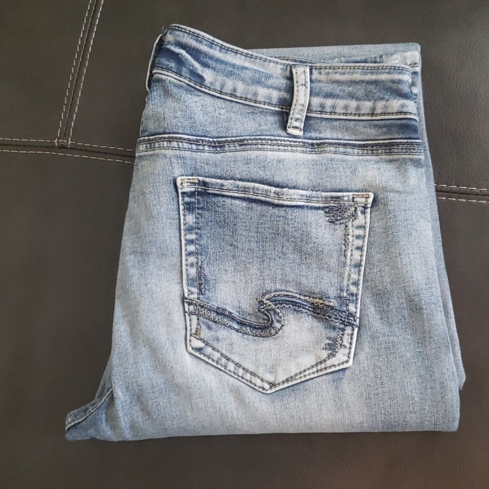 Silver jeans
